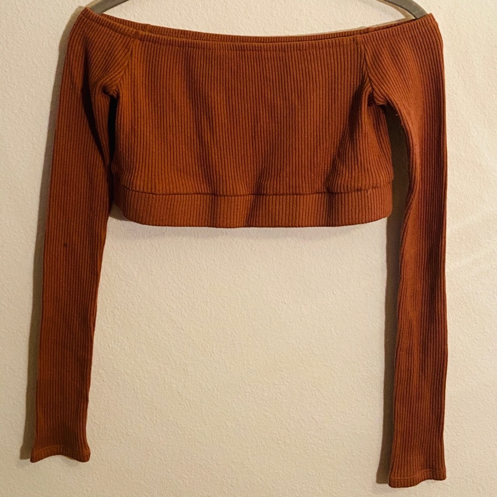 Crop top long sleeve